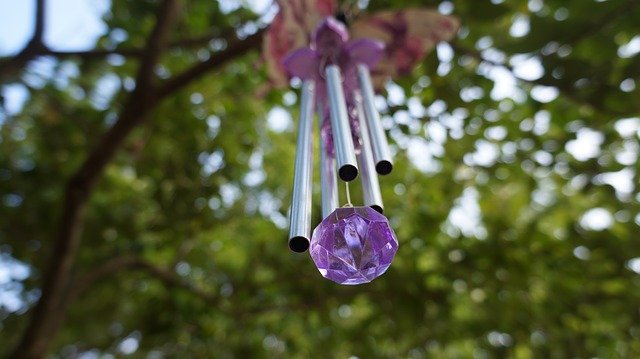 Free download Wind Chimes Garden Decor -  free photo or picture to be edited with GIMP online image editor