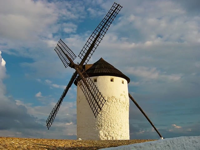 Free download windmill ancient darling clouds free picture to be edited with GIMP free online image editor