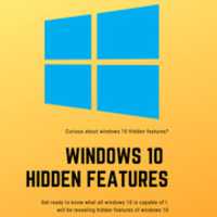 Free download WINDOWS 10 HIDDEN FEATURES free photo or picture to be edited with GIMP online image editor