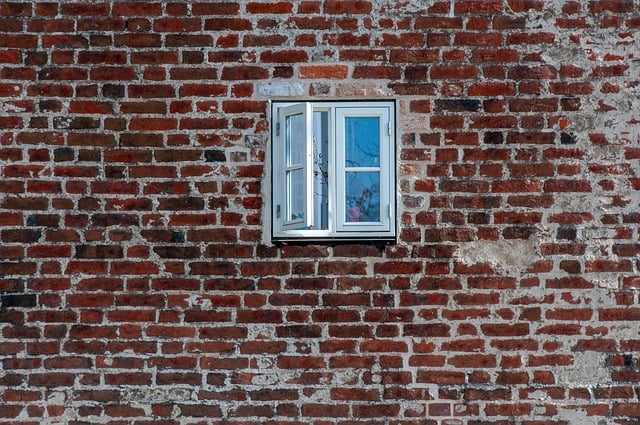 Free download window wall brick wall building free picture to be edited with GIMP free online image editor