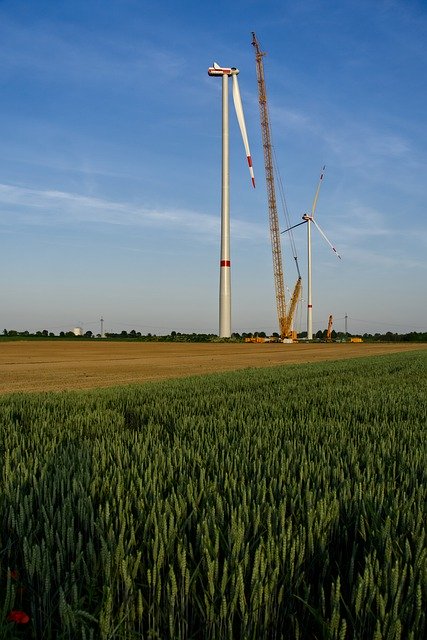 Free download Wind Power Energy Revolution Site -  free photo or picture to be edited with GIMP online image editor