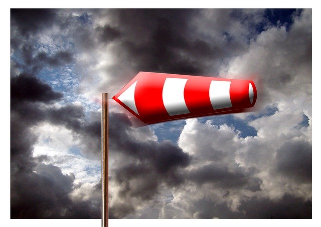 Free download Wind Sock Clouds Forward Traffic -  free illustration to be edited with GIMP free online image editor