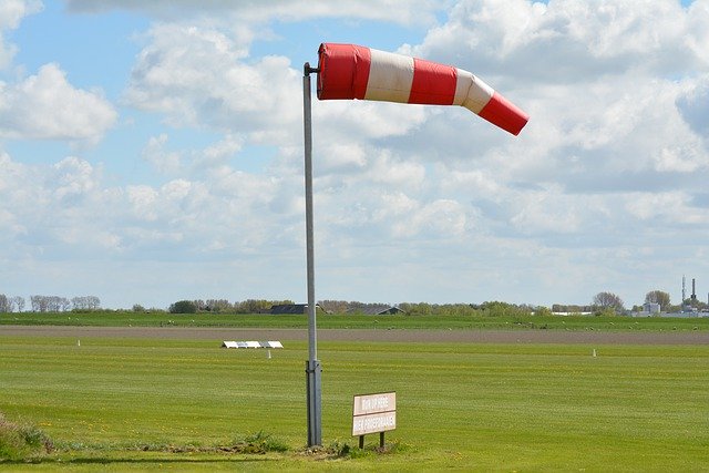 Free download Windsock Pasture Airport -  free photo or picture to be edited with GIMP online image editor