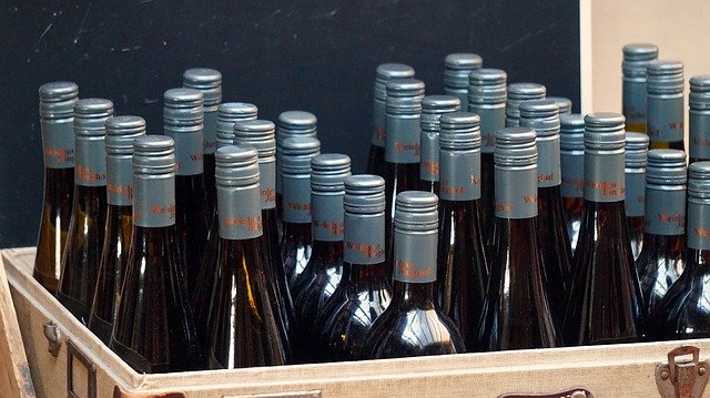 Free download Wine Bottles Box -  free photo or picture to be edited with GIMP online image editor