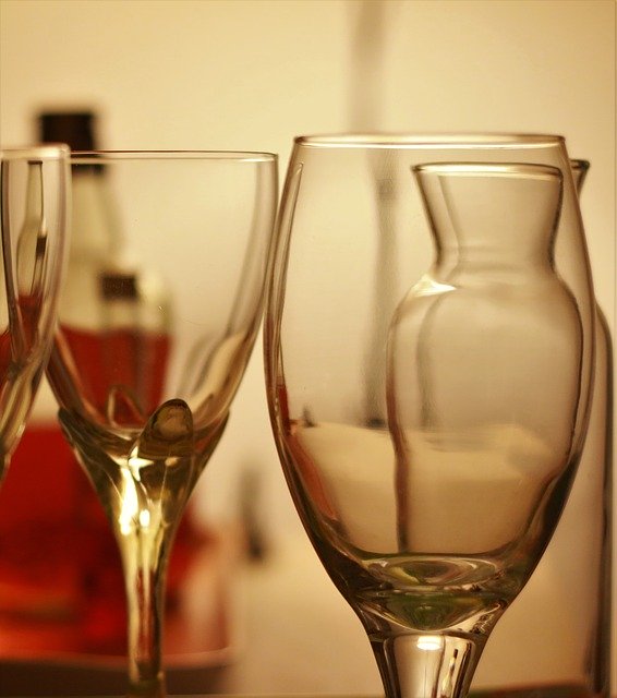 Free download Wine Glasses Alcohol -  free photo or picture to be edited with GIMP online image editor