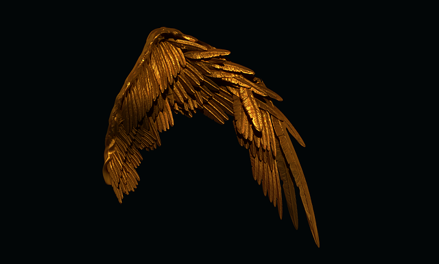 Free download Wings Gold -  free illustration to be edited with GIMP free online image editor