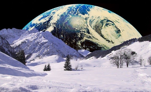 Free download Winter Earth Snow -  free illustration to be edited with GIMP free online image editor