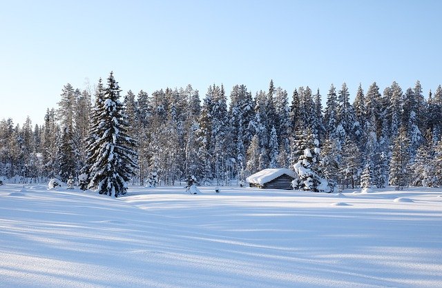 Free download Winter Lapland Barn -  free photo or picture to be edited with GIMP online image editor