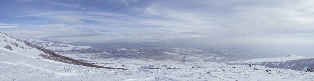 Free download Winter Mountain Panorama -  free photo or picture to be edited with GIMP online image editor