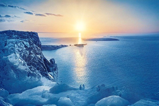 Free download winter sea ukraine sun snow ice free picture to be edited with GIMP free online image editor