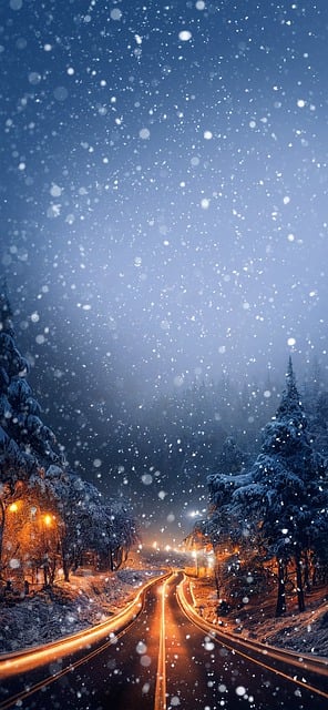 Free download winter snow christmas light nature free picture to be edited with GIMP free online image editor