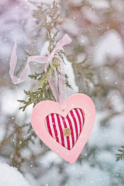 Free download winter valentine s day pink ornament free picture to be edited with GIMP free online image editor