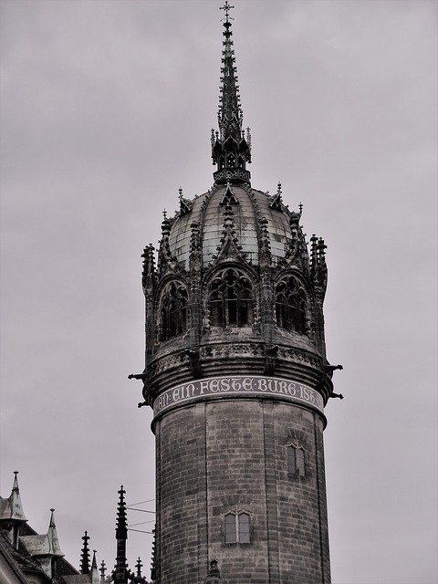 Free download Wittenberg Castle Church Luther -  free photo or picture to be edited with GIMP online image editor