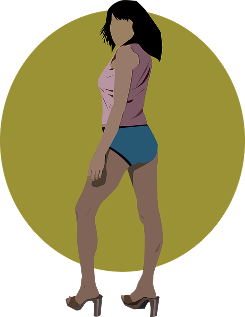 Free download Woman Attitude Posture -  free illustration to be edited with GIMP free online image editor