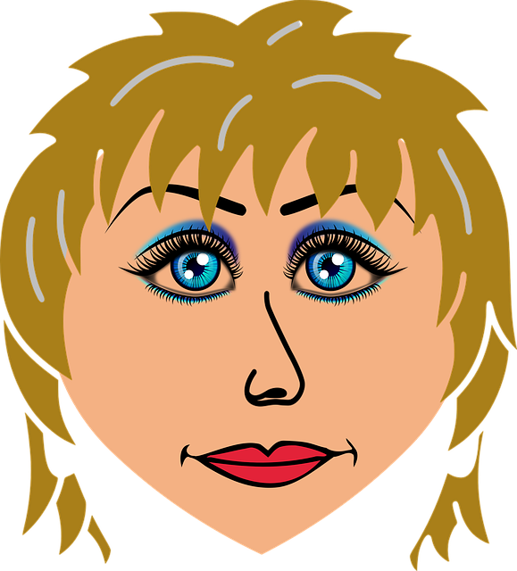 Free download Woman Blonde Blue Eyes -  free illustration to be edited with GIMP free online image editor