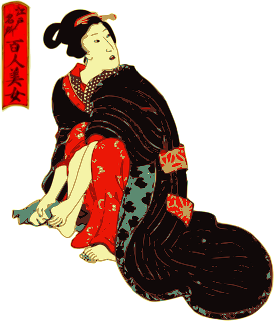 Free download Woman Feet Kimono - Free vector graphic on Pixabay free illustration to be edited with GIMP free online image editor