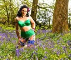 Free download Woman in Green Lingerie free photo or picture to be edited with GIMP online image editor