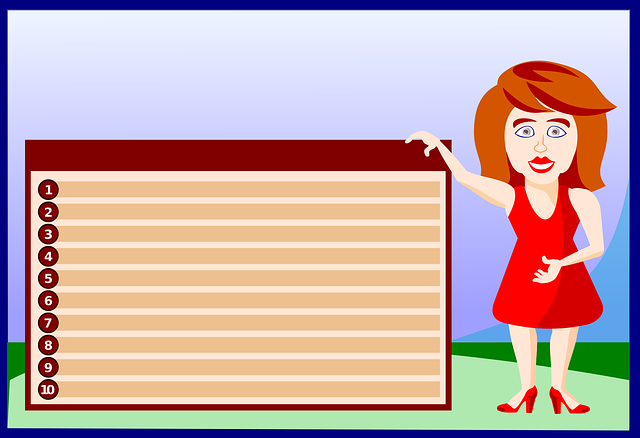 Free download Woman Notice Board Statement - Free vector graphic on Pixabay free illustration to be edited with GIMP free online image editor