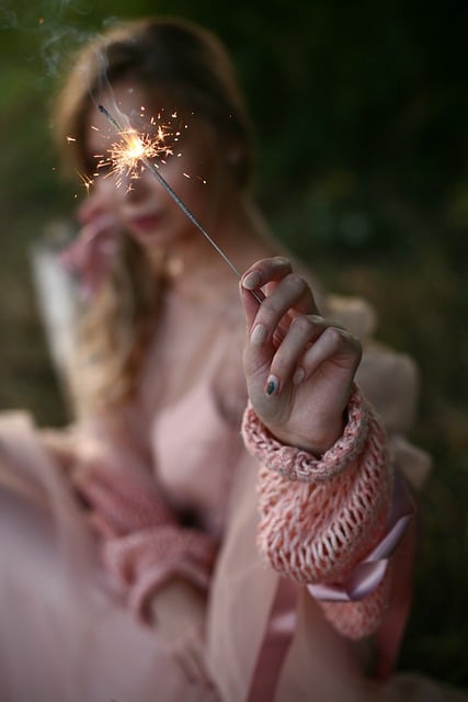 Free download woman sparkler sparks fireworks free picture to be edited with GIMP free online image editor