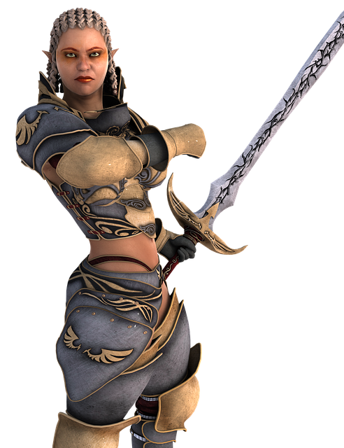 Free download Woman Warrior Fit free illustration to be edited with GIMP online image editor