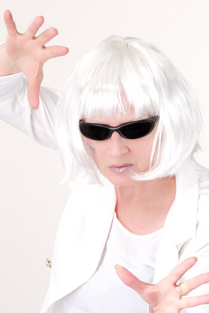 Free download woman white hair sunglasses free picture to be edited with GIMP free online image editor