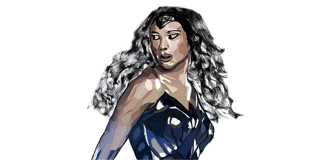 Free download Wonder Woman Gal Gadot Super Hero -  free illustration to be edited with GIMP free online image editor