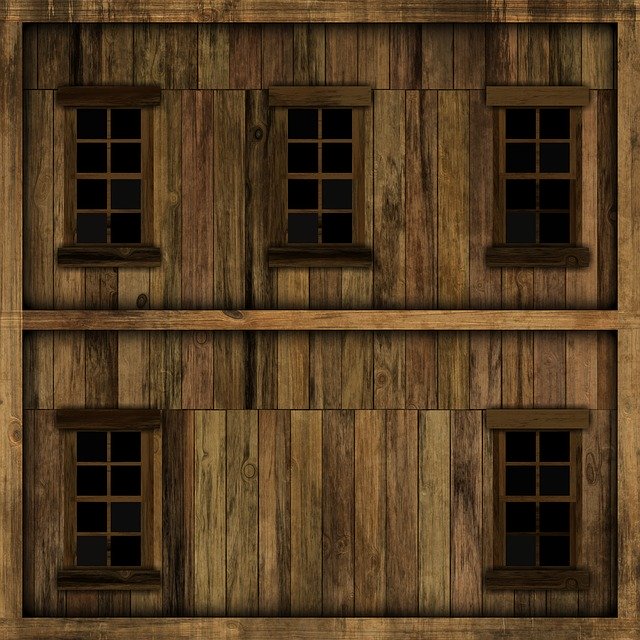 Free download Wooden House Abandoned -  free illustration to be edited with GIMP free online image editor