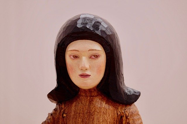 Free download Wooden Statue Woman Face -  free photo or picture to be edited with GIMP online image editor