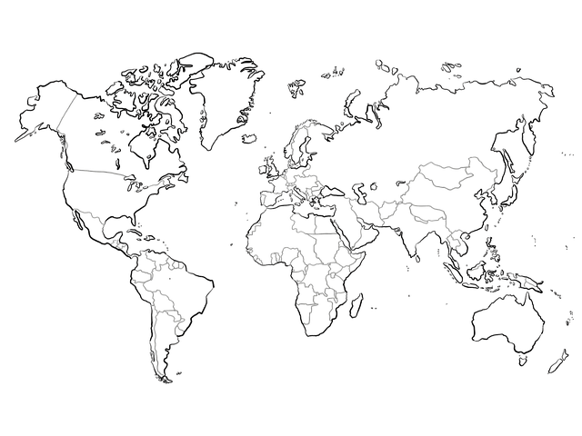 Muat turun percuma World Map Of The Globe - ilustrasi percuma untuk diedit dengan editor imej dalam talian percuma GIMP