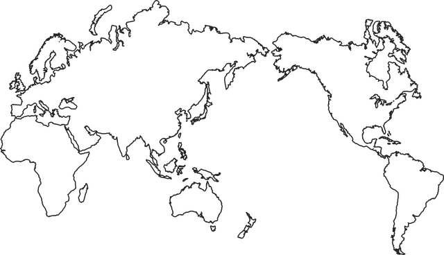 Free download World Map Simple Continent - Free vector graphic on Pixabay free illustration to be edited with GIMP free online image editor