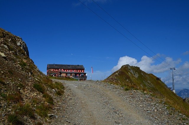 Free download Wormser Hütte Mountain Hut -  free photo or picture to be edited with GIMP online image editor