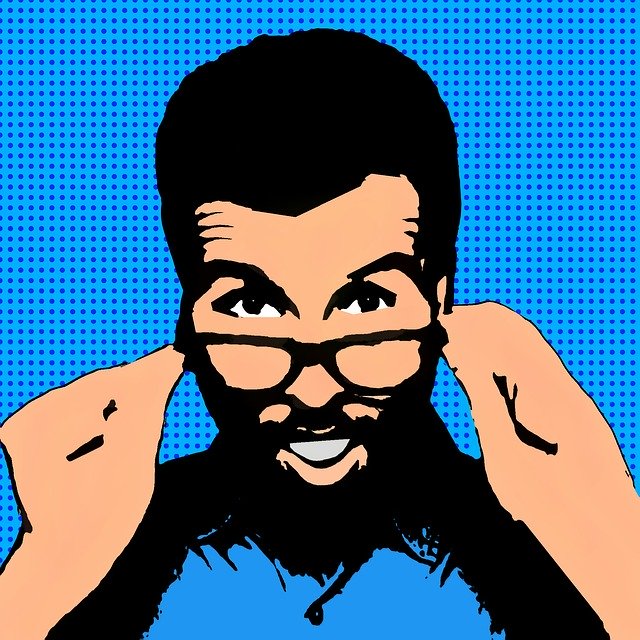 Free download Wow Man Glasses -  free illustration to be edited with GIMP free online image editor