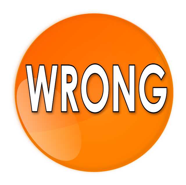 Free download Wrong Button Orange -  free illustration to be edited with GIMP free online image editor