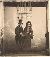 Free download [Nadar with His Wife, Ernestine, in a Balloon] free photo or picture to be edited with GIMP online image editor