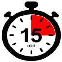 15 Minutes Timer Countdown  screen for extension Chrome web store in OffiDocs Chromium