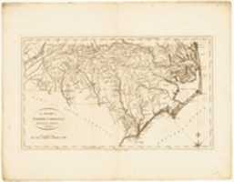 Free download 1796 Map Of North Carolina By John Reid free photo or picture to be edited with GIMP online image editor