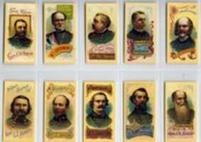 Free download 1888 Allen and Ginter Cigarette Trading Cards free photo or picture to be edited with GIMP online image editor