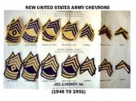 Free download 1948 To 1951 United States Army Chevrons free photo or picture to be edited with GIMP online image editor