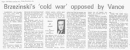 Free download 1979 Brzezinski Blueprint For Reviving The Cold War free photo or picture to be edited with GIMP online image editor