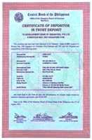 Free download 1983 SGP Singapore Certificate Of Depositor In Trust Deposit free photo or picture to be edited with GIMP online image editor