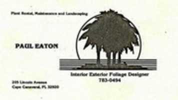 Free download 1989c Paul Eaton Business Card free photo or picture to be edited with GIMP online image editor