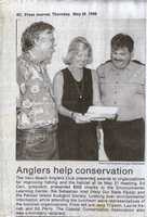 Free download 1998 Anglers Laurie Kaneb Newspaper Article free photo or picture to be edited with GIMP online image editor