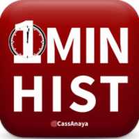 Free download 1 Minute History Podcast Thumb 3000x 3000 free photo or picture to be edited with GIMP online image editor