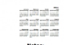 Free download 2011 NSW Calendar Microsoft Word, Excel or Powerpoint template free to be edited with LibreOffice online or OpenOffice Desktop online