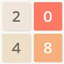 2048 Original Puzzle Game  screen for extension Chrome web store in OffiDocs Chromium