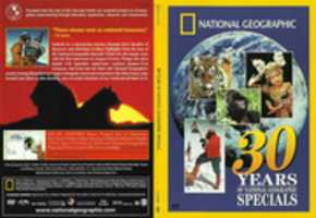 Descarga gratuita 30 años de especiales de National Geographic: inserción de DVD, foto o imagen gratuita para editar con el editor de imágenes en línea GIMP