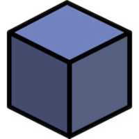 Free download 3D Blue Cube free photo or picture to be edited with GIMP online image editor