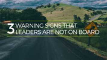 Free download 3 Warning Signs That Leaders Are Not On Board free photo or picture to be edited with GIMP online image editor