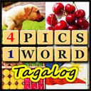 4 Pics, 1 Word Tagalog  screen for extension Chrome web store in OffiDocs Chromium