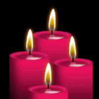 Free download 4 Rose Candles By Blood Huntress free photo or picture to be edited with GIMP online image editor